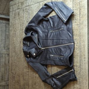 NWOT The Kooples Sport Polyester/Elastane Moto Jacket